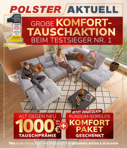 Polster Aktuell Prospekt - Komfort-Paket