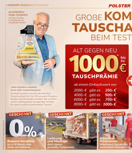 Polster Aktuell Prospekt - Komfort-Paket - Seite 2