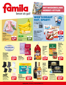 famila Prospekt - Angebote ab 02.10.