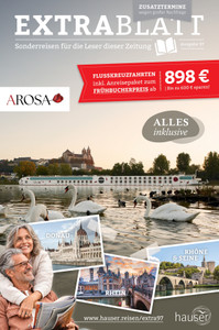 Hauser Reisen Prospekt - Extrablatt