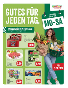 Feneberg Prospekt - Angebote ab 19.10.