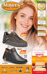 Mayer’s Markenschuhe Prospekt - Mayers Markenschuhe KW 38