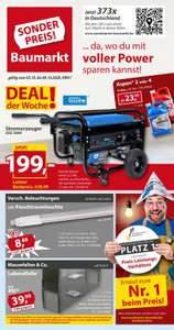 Sonderpreis Baumarkt Prospekt - Angebote ab 03.10.