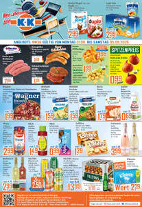 K+K Prospekt - Angebote ab 29.08.