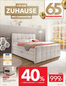 Schaffrath Prospekt - Möbelhaus Schaffrath GmbH & Co. KG