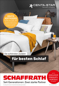 Schaffrath Prospekt - Möbelhaus Schaffrath GmbH & Co. KG - Seite 1