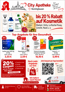 City Apotheke Prospekt - Angebote ab 03.10.