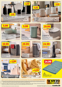 Sconto Möbel Prospekt - Angebote ab 28.10.
