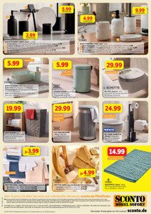 Sconto Möbel Prospekt - Angebote ab 28.10.
