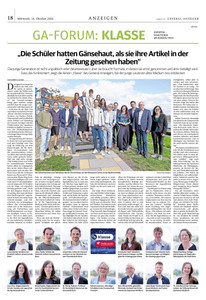 Generalanzeiger Bonn Prospekt - GA Klasse