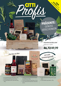 CITTI Markt Prospekt - Präsente Profis - Seite 1