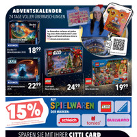 CITTI Markt Prospekt - Die schönsten Adventskalender für Klein und Groß Angebote