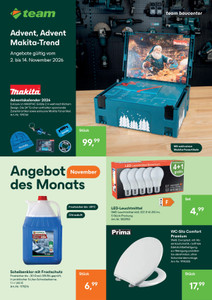 team Baumarkt Prospekt - Advent, Advent Makita-Trend