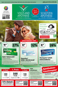 Vogtland-Apotheke Prospekt - Vogtland Apotheke - Monatsangebote September