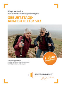 Stiefel und Krist Hörakustikmeister Prospekt - Stiefel und Krist