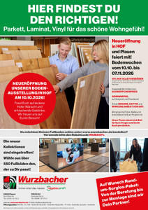 Wurzbacher Prospekt - Neueröffnung
