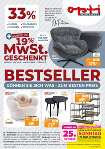 Opti Wohnwelt Prospekt - 2026/42 | Opti Wohnwelt