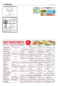 Stuttgarter Zeitung Prospekt - Mittagstisch KW44