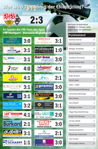 Stuttgarter Zeitung Prospekt - EZ Tippspiel 7. Spieltag Ergebnis