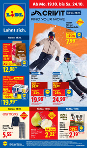 Lidl Prospekt - Angebote ab 19.10. - Seite 1
