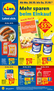 Lidl Prospekt - Angebote ab 26.10. - Seite 1