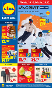 Lidl Prospekt - Angebote ab 19.10.