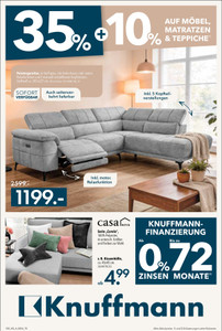 Knuffmann Einrichtungshaus Prospekt - Knuffmann GmbH & Co. KG