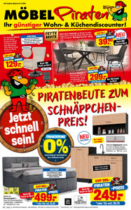 Möbel Piraten Prospekt - Piratenbeute zum Schnäppchen-Preis!