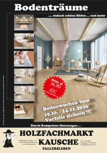 Holz Kausche Prospekt - Angebote ab 13.10.