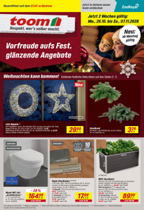 toom Baumarkt Prospekt - Angebote ab 26.10.
