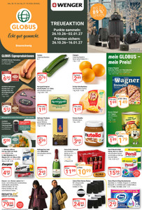 Globus Prospekt - Angebote ab 26.10.