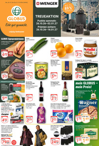 Globus Prospekt - Angebote ab 26.10.