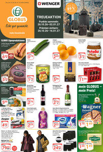 Globus Prospekt - Angebote ab 26.10.