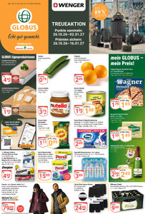 Globus Prospekt - Angebote ab 26.10. - Seite 1