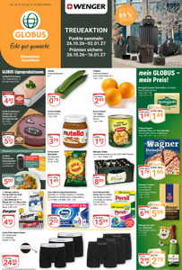 Globus Prospekt - Angebote ab 26.10.