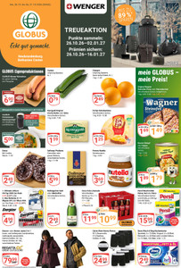 Globus Prospekt - Angebote ab 26.10.