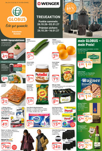 Globus Prospekt - Angebote ab 26.10.