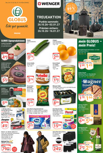 Globus Prospekt - Angebote ab 26.10.