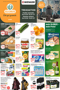 Globus Prospekt - Angebote ab 26.10.