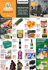 Globus Prospekt - Angebote ab 26.10.