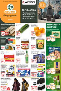 Globus Prospekt - Angebote ab 26.10.