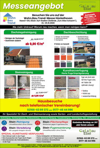 EBEL Dach, Fassade & Stein Prospekt - EBEL Dach, Fassade & Stein