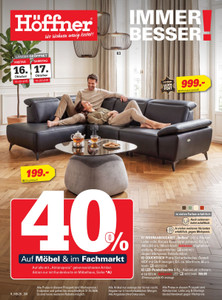 Höffner Prospekt - Immer Besser!