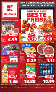 Kaufland Prospekt - Angebote ab 08.10.