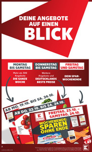 Kaufland Prospekt - Angebote ab 19.10. - Seite 2