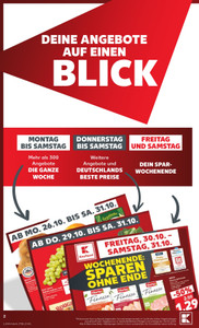 Kaufland Prospekt - Angebote ab 26.10. - Seite 2
