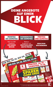 Kaufland Prospekt - Angebote ab 26.10. - Seite 2