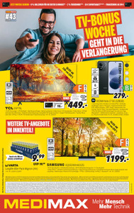 MEDIMAX Prospekt - Angebote ab 16.10.