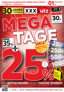 XXXLutz Prospekt - Mega Tage