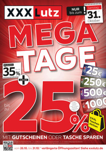 XXXLutz Prospekt - Mega Tage